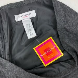 Isaac Mizrahi for Target Charcoal Wool Skirt NWT